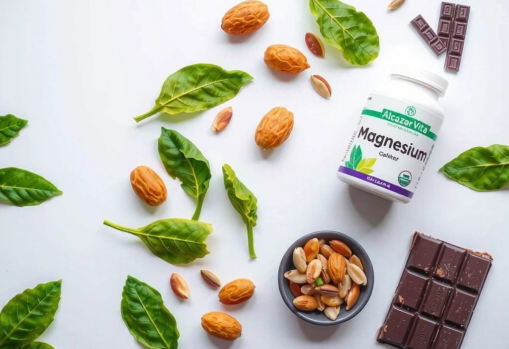 Alimentos ricos en Magnesio y suplemento de Alcazarvitacv